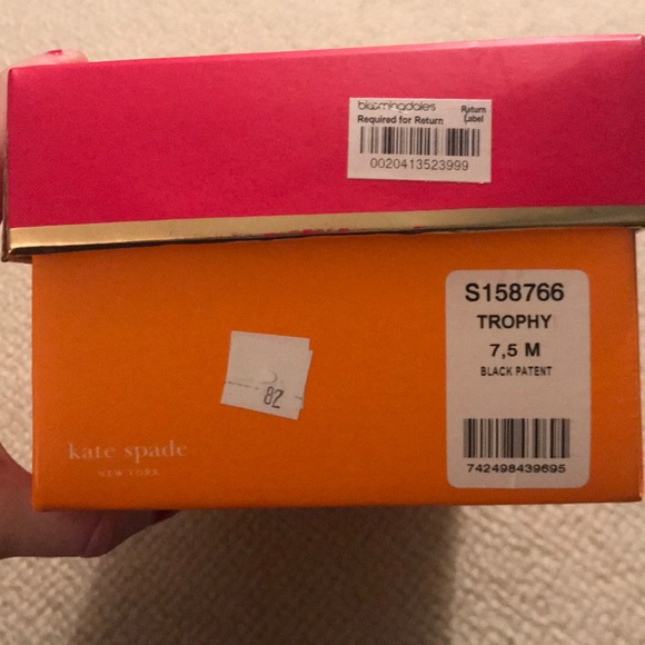Kate Spade Trophy Patent Leather Flats - Picture 2 of 6